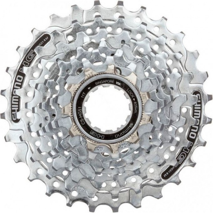 Кассета SHIMANO ALIVIO HG51, 8 скоростей, 11-32 ECSHG518132